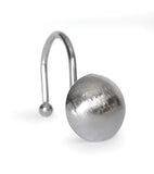 Full Moon Shower Curtain Hooks - Chrome